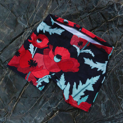 Red Poppy Shorts